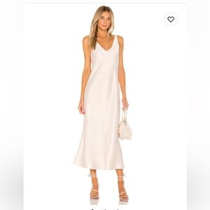 Loulou Satin Dress